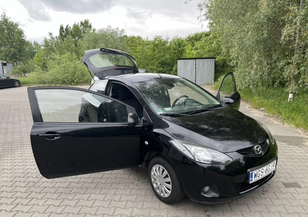 Mazda 2 cena 13500 przebieg: 184000, rok produkcji 2008 z Płock małe 191